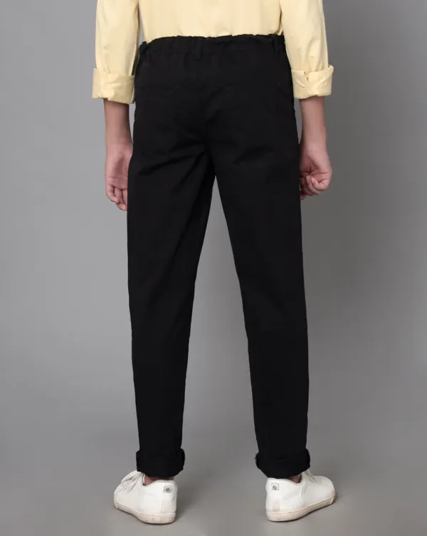 Black_Cotton_Spandex_Slim_Fit_Trousers_For_Boys