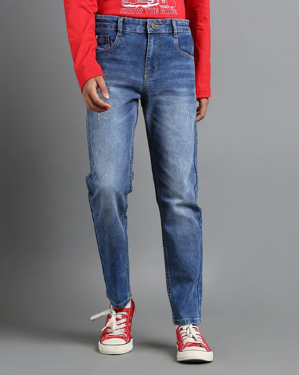 Boys_Cotton_Denim_Washed_Contrast_Tape_on_Coin_Pocket_Back_Pocket_Cut_&_Sew_Slim_Fit_Jeans