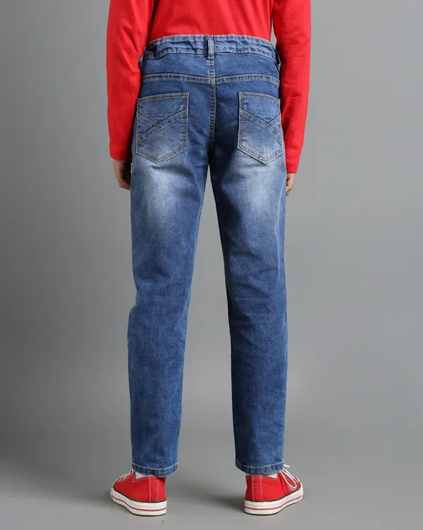 Boys_Cotton_Denim_Washed_Contrast_Tape_on_Coin_Pocket_Back_Pocket_Cut_&_Sew_Slim_Fit_Jeans
