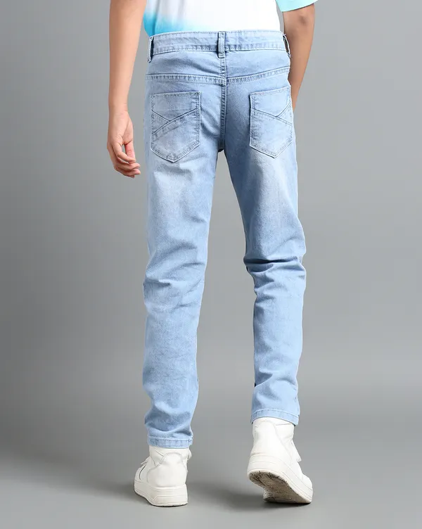Boys_Cotton_Denim_Washed_Contrast_Tape_on_Coin_Pocket_Back_Pocket_Cut_&_Sew_Slim_Fit_Jeans