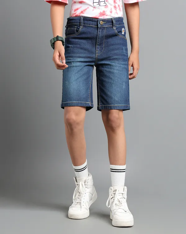 Boys_Cotton_Denim_Washed_Graphic_Printed_Back_Pocket_Embroidery_Slim_Fit_Denim_Shorts