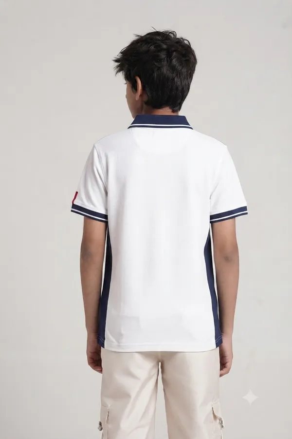 Under_Fourteen_Only_Boys_White_Solid_Polo_T-Shirt_|_Half_Sleeves_Regular_Fit_Cotton_Pique_Tee_with_Contrast_Panels_&_Chest_Embroidery_for_Kids