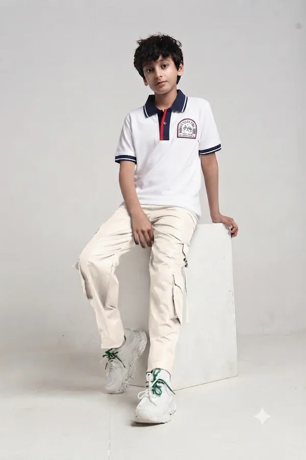 Under_Fourteen_Only_Boys_White_Solid_Polo_T-Shirt_|_Half_Sleeves_Regular_Fit_Cotton_Pique_Tee_with_Contrast_Panels_&_Chest_Embroidery_for_Kids