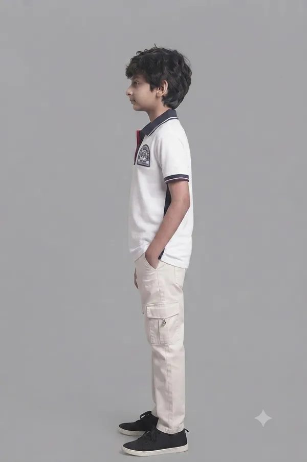 Under_Fourteen_Only_Boys_White_Solid_Polo_T-Shirt_|_Half_Sleeves_Regular_Fit_Cotton_Pique_Tee_with_Contrast_Panels_&_Chest_Embroidery_for_Kids