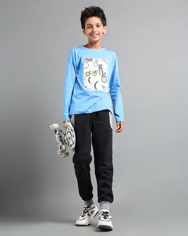 Boys_Cotton_Sports_Style_Contrast_Quilting_N_Rib_Loose_Fit_Joggers