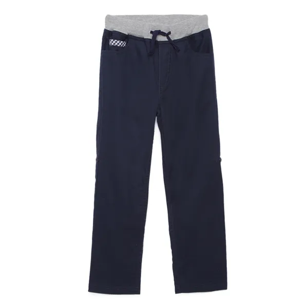 Navy_Cotton_Slim_Fit_Trousers_For_Boys