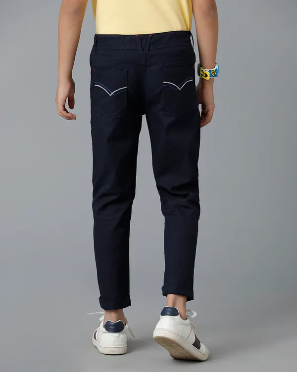 Navy_Cotton_Spandex_Slim_Fit_Trousers_For_Boys
