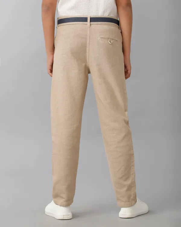 Cotton_Slub_Contrast_Rib_Waistband_N_Bartack_Bottom_Foldup_Silm_Fit_Pants
