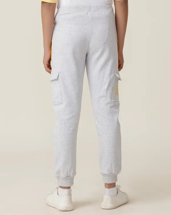 Cotton_Loop_Knit_Melange_Contrast_Cut_N_Sew_N_Print_Bottom_Rib_Joggers_Pants