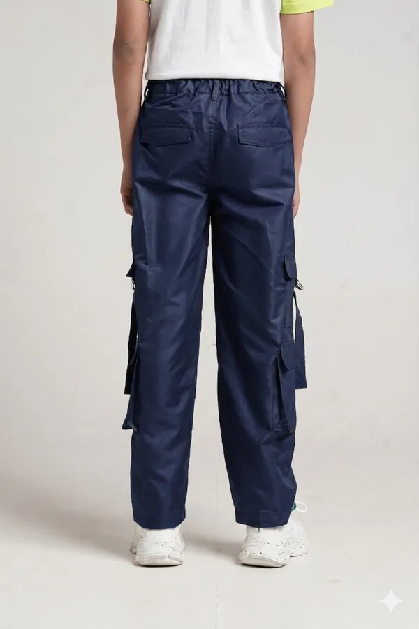 Boys_Twill_Cargo_Pocket_Style_N_Contrast_Tape_Belt_Elastic_Rib_Bottom_Hem_Joggers_Fit_Pants