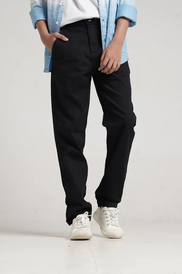 Boys_Cotton_Contrast_Twill_Tape_On_Waistband_Bottom_Foldup_Slim_Fit_Pants