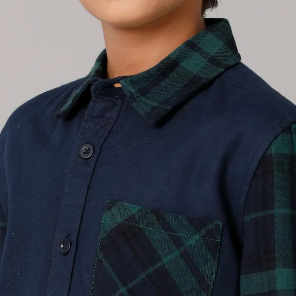 Boys_Cotton_Contrast_Twill_Tape_On_Waistband_Bottom_Foldup_Slim_Fit_Pants