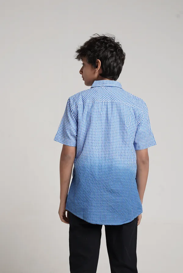 Boys_Cotton_Checks_1Bias_Patch_Pocket_Solid_Placket_N_Contrast_Neck_Tape_Half_Sleeve_Shirt