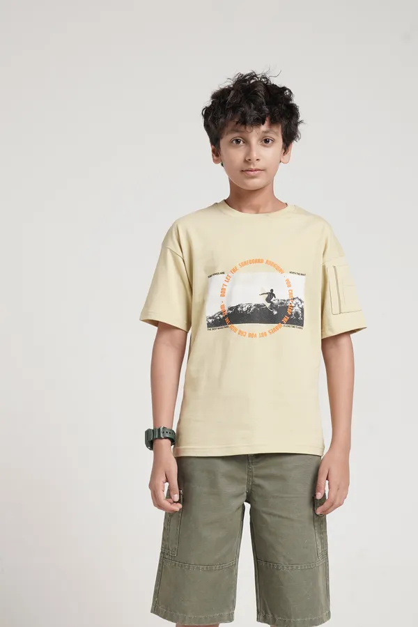 Boys_Cotton_Jersey_Round_Neck_Drop_Shoulder_Patch_Zipper_Pocket_On_Half_Sleeves_T_Shirt