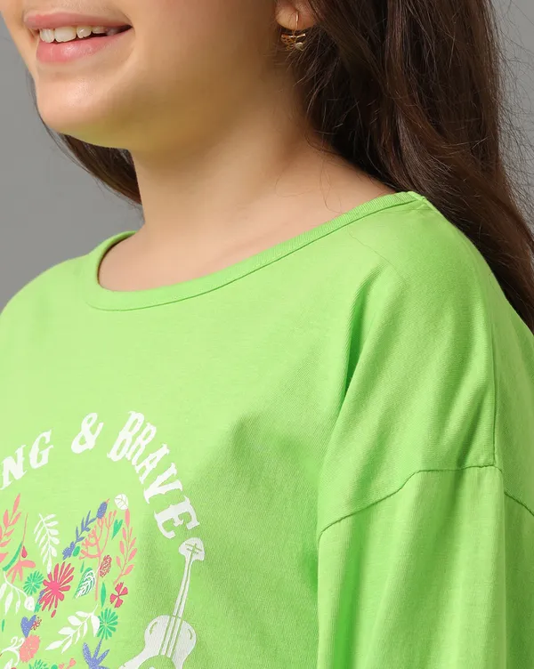 Girls_Cotton_Drop_Shoulder_Graphic_Printed_Ruffle_Sleeve_T_Shirt