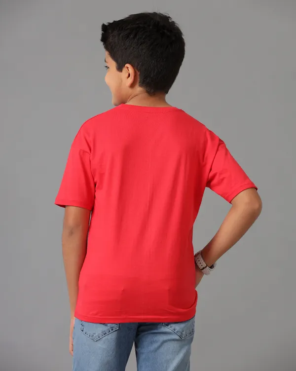 Red_Boys_Half_Sleeve_T-Shirt_With_Brooklyn_Print
