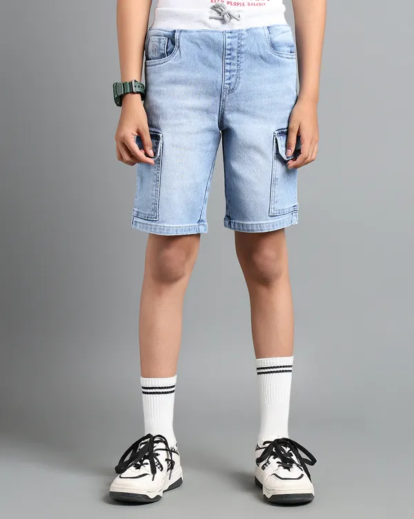 Boys_Cotton_Cargo_Denim_Washed_Contrast_Expandable_Waistband_N_Drawcord_Regular_Fit_Denim_Shorts