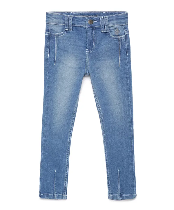 Navy_Cotton_Spandex_Slim_Fit_Denim_For_Girls