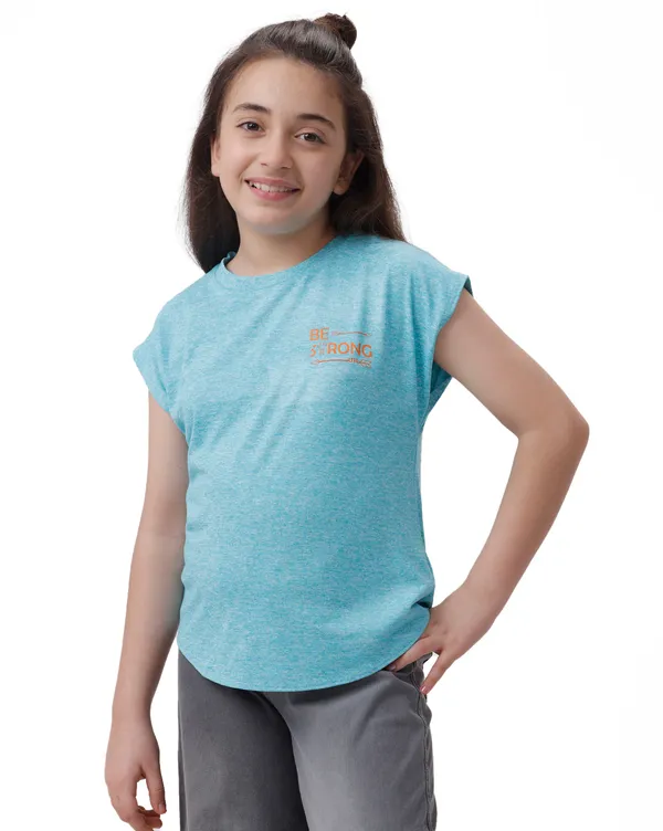 Girls_Breathable_Drop_Shoulder_Round_Neck_Branding_Graphic_Printed_Tshirt