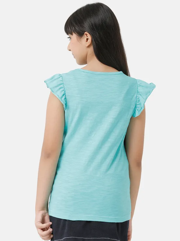 Green_Cotton_Regular_Fit_Tops_For_Girls
