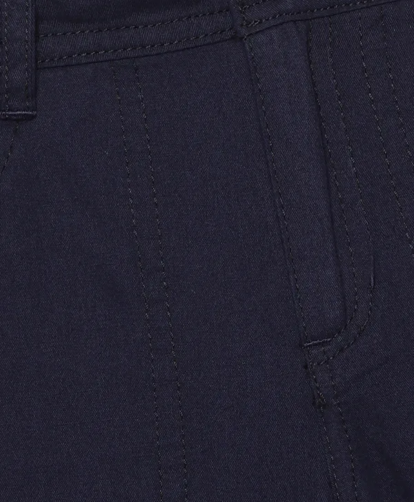 Navy_Cotton_Spandex_Flare_Pant_Trousers_For_Girls