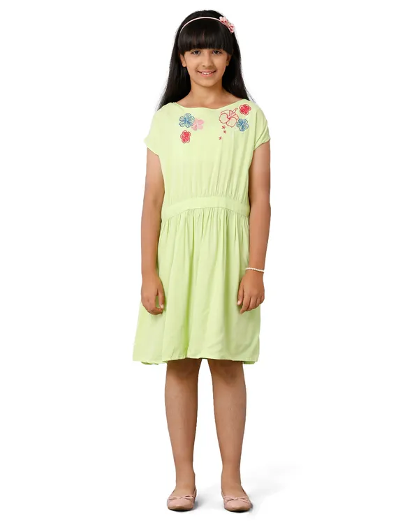 Green_Rayon_Regular_Fit_Dresses_For_Girls