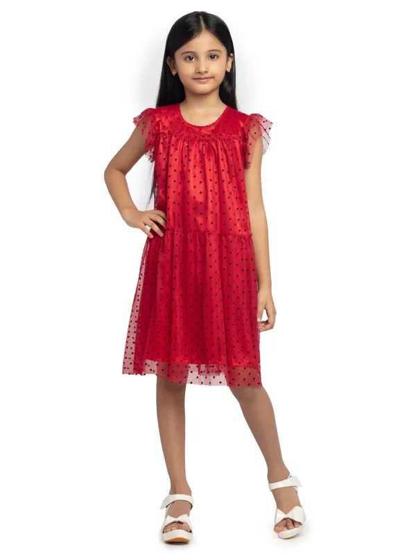 Red_Polyester_Regular_Fit_Dresses_For_Girls