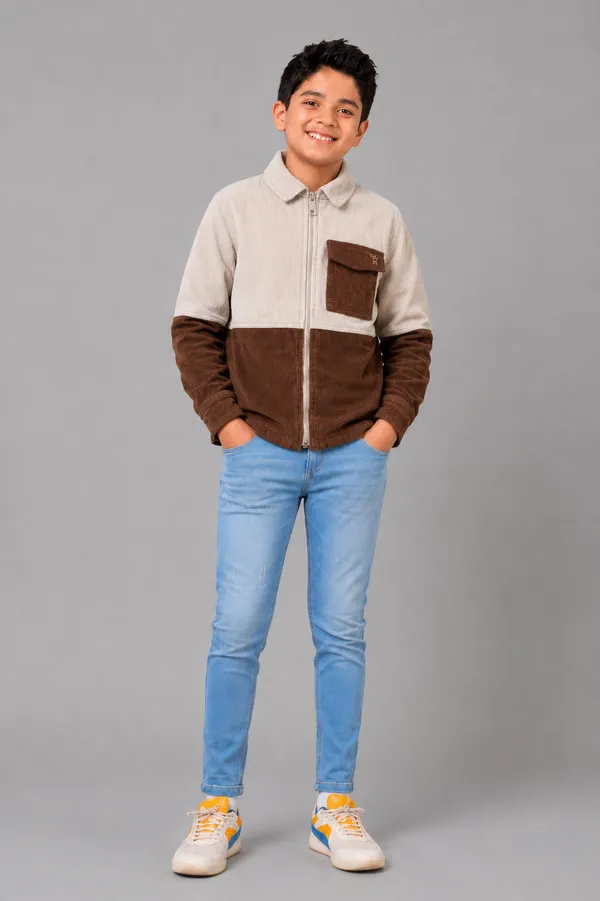 Under_Fourteen_Only_Boys_Beige_Textured_Corduroy_Jacket_|_Full_Sleeves_Relaxed_Fit_Zip-Up_Shirt_Collar_Jacket_with_Flap_Pocket_for_Kids