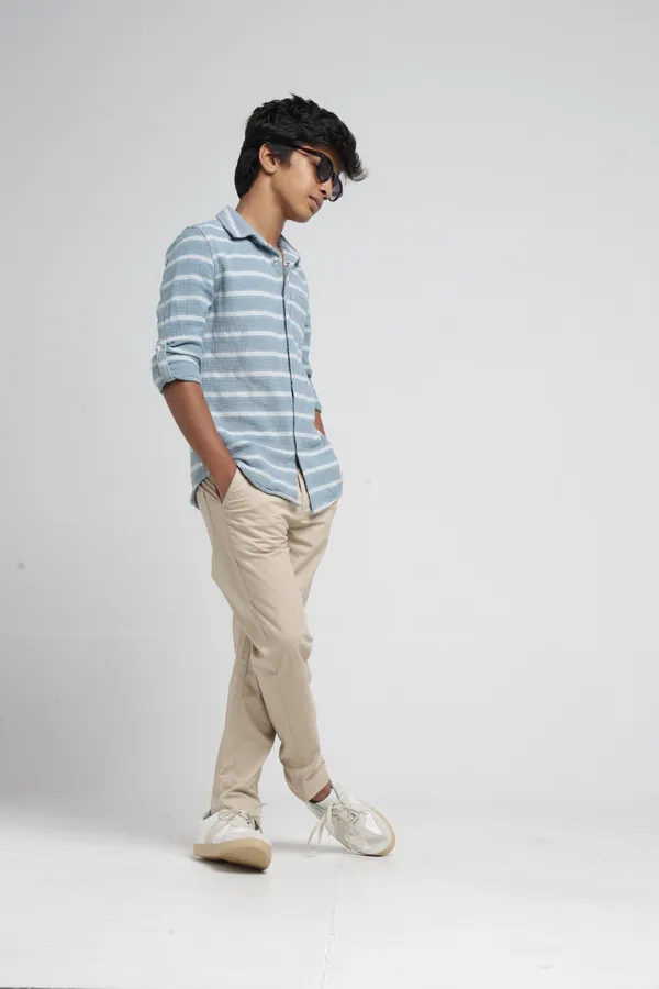 Under_Fourteen_Only_Boys_Blue_Checked_Casual_Hooded_Shirt_|_Full_Sleeves_Regular_Fit_Detachable_Hood_Cotton_Dobby_Shirt_with_Button_Closure_for_Kids
