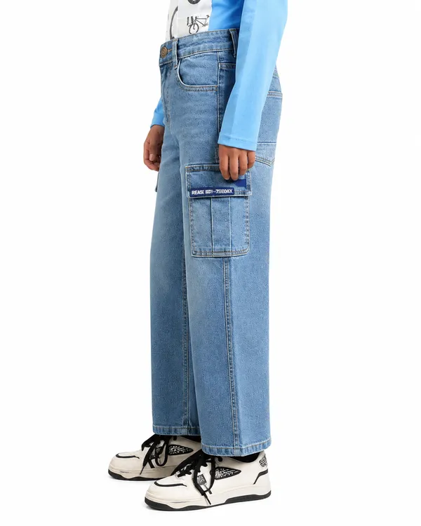 Under_Fourteen_Only_Boys_Blue_Solid_Cargo_Jeans_|_Stretch_Denim_Cargo_Fit_Full_Length_Jeans_for_Kids