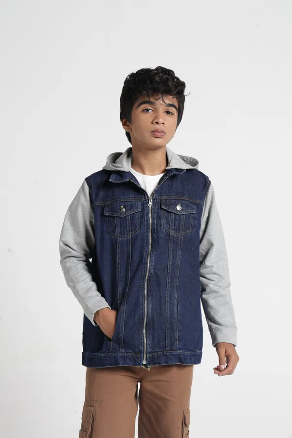 Under_Fourteen_Only_Boys_Blue_Textured_Hooded_Denim_Jacket_|_Full_Sleeves_Relaxed_Fit_Zip-Up_Denim_Jacket_with_Detachable_Hood_for_Kids
