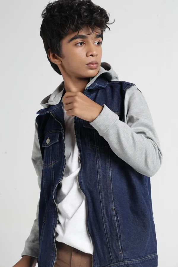 Under_Fourteen_Only_Boys_Blue_Textured_Hooded_Denim_Jacket_|_Full_Sleeves_Relaxed_Fit_Zip-Up_Denim_Jacket_with_Detachable_Hood_for_Kids