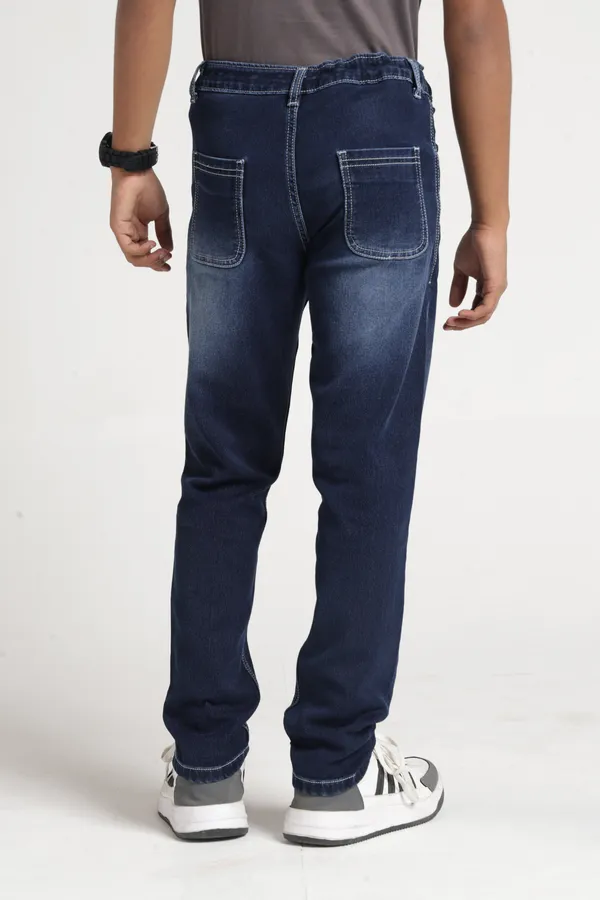 Under_Fourteen_Only_Boys_Dark_Blue_Textured_Baggy_Denim_Jeans_|_Baggy_Fit_Stretch_Denim_Wide_Leg_Pants_with_Button_Closure_for_Kids