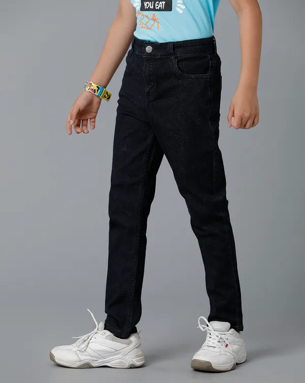 Under_Fourteen_Only_Boys_Dark_blue_Solid_Casual_Denim_Jeans_|_Regular_Fit_Full_Length_Cotton_Denim_Pants_with_Button_&_Zip_Closure_for_Kids