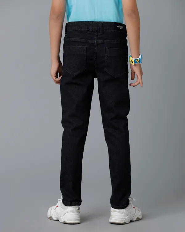 Under_Fourteen_Only_Boys_Dark_blue_Solid_Casual_Denim_Jeans_|_Regular_Fit_Full_Length_Cotton_Denim_Pants_with_Button_&_Zip_Closure_for_Kids