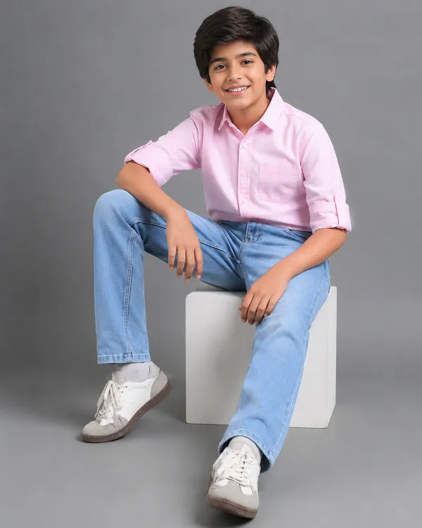 Under_Fourteen_Only_Boys_Light_Blue_Casual_Denim_Jeans_|_Regular_Fit_Stretch_Denim_Pants_with_Button_Closure_for_Kids
