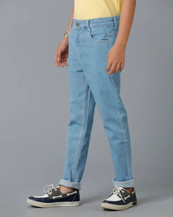 Under_Fourteen_Only_Boys_Mid_blue_Solid_Casual_Denim_Jeans_|_Regular_Fit_Full_Length_Cotton_Denim_Pants_with_Button_&_Zip_Closure_for_Kids