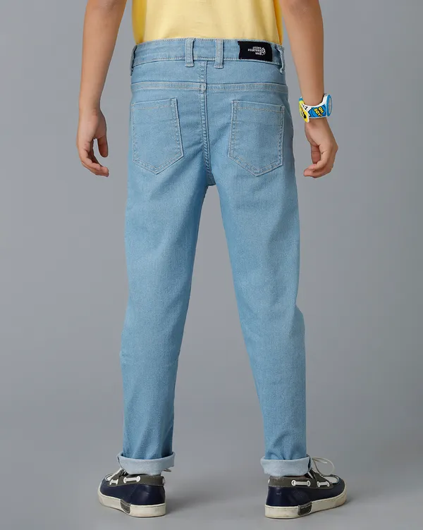 Under_Fourteen_Only_Boys_Mid_blue_Solid_Casual_Denim_Jeans_|_Regular_Fit_Full_Length_Cotton_Denim_Pants_with_Button_&_Zip_Closure_for_Kids