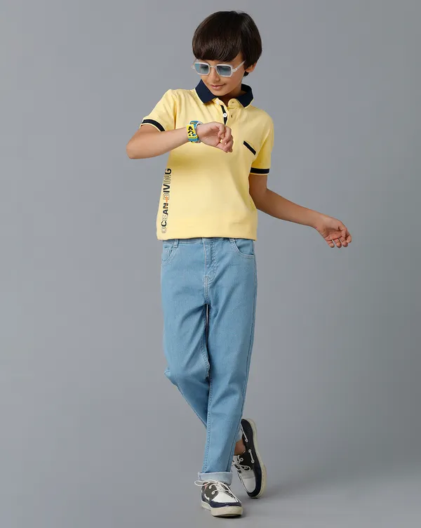 Under_Fourteen_Only_Boys_Mid_blue_Solid_Casual_Denim_Jeans_|_Regular_Fit_Full_Length_Cotton_Denim_Pants_with_Button_&_Zip_Closure_for_Kids