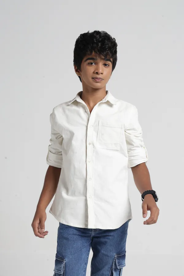 Under_Fourteen_Only_Boys_Off_white_Textured_Casual_Corduroy_Shirt_|_Full_Sleeves_Regular_Fit_Collared_Cotton_Shirt_with_Pocket_Embroidery_for_Kids