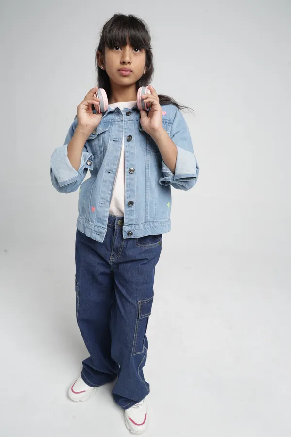 Under_Fourteen_Only_Girls_Blue_Solid_Denim_Jacket_|_Full_Sleeves_Regular_Fit_High_Neck_Button-Down_Denim_Jacket_for_Kids