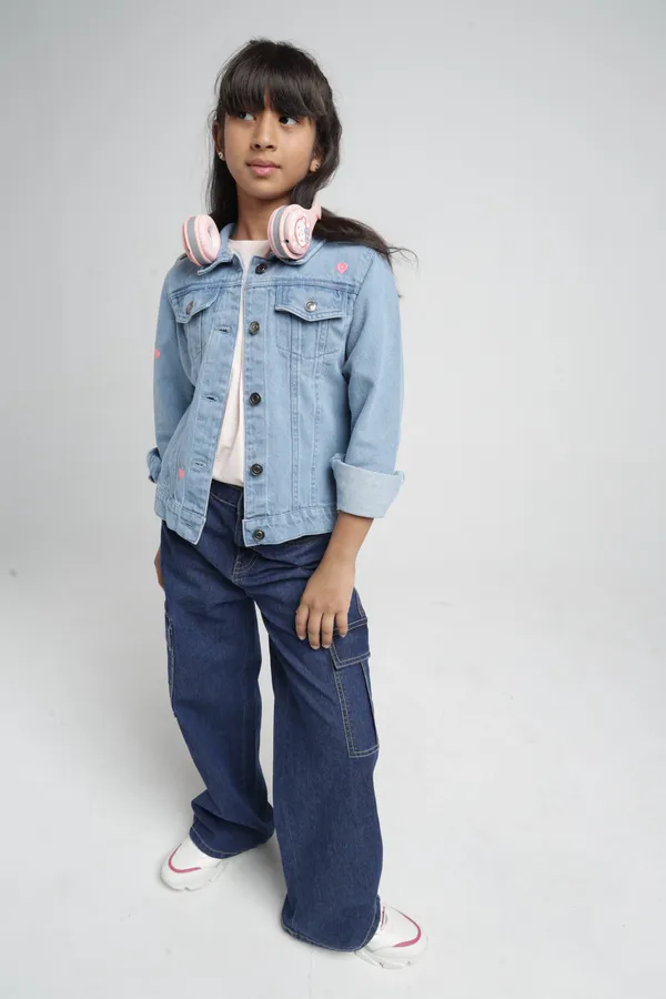 Under_Fourteen_Only_Girls_Blue_Solid_Denim_Jacket_|_Full_Sleeves_Regular_Fit_High_Neck_Button-Down_Denim_Jacket_for_Kids