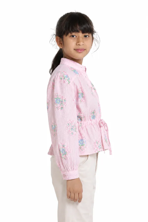 Under_Fourteen_Only_Girls_Pink_Embroidered_Casual_Lace_Top_|_Half_Cape_Sleeves_Regular_Fit_Round_Neck_Cotton_Top_with_Lace_Detailing_for_Kids