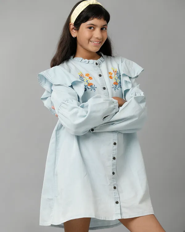 Under_Fourteen_Only_Girls_Black_Casual_Sweatshirt_|_Full_Sleeves_Relaxed_Fit_Drop_Shoulder_Crew_Neck_Cotton_Jersey_Sweatshirt_with_Graphic_Print_for_Kids