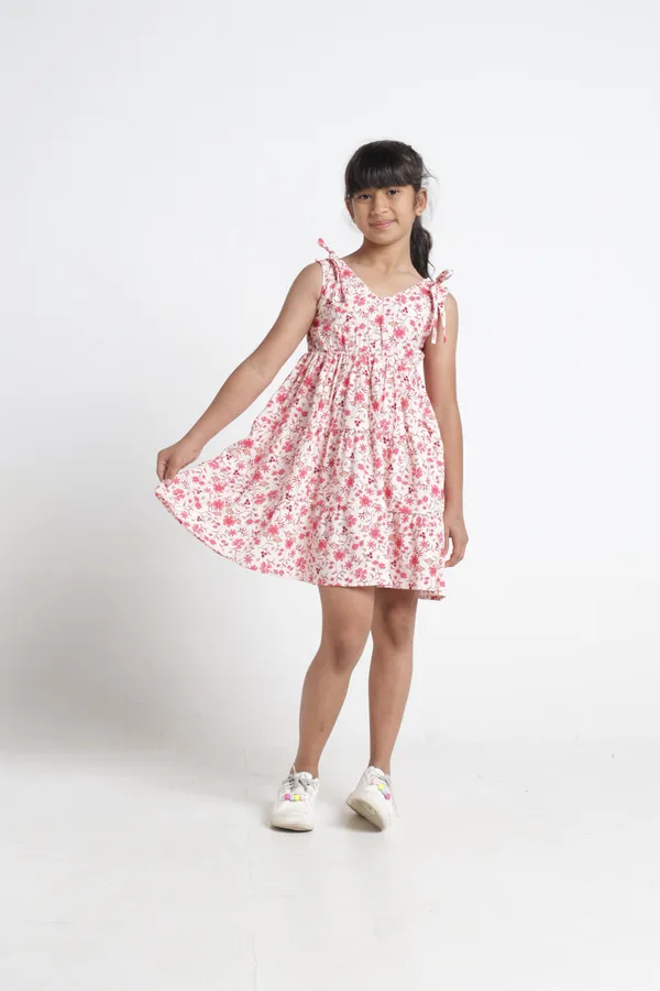 Girls_Rayon_Printed_Sleeve_Less_Smocking_Dress