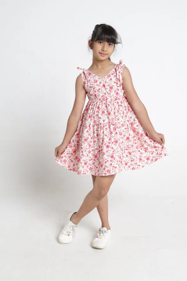 Under_Fourteen_Only_Girls_Green_Solid_Casual_Shirt_Dress_|_Half_Sleeves_Regular_Fit_Collared_Cotton_Dress_with_Front_Zip_Closure_for_Kids