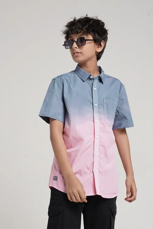 Boys_Cotton_Slub_Ombre_Dye_Patch_Pocket_Half_Sleeve_Shirt