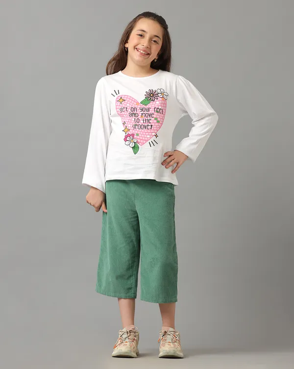 Under_Fourteen_Only_Girls_White_Textured_Casual_Dress_|_Full_Sleeves_Regular_Fit_Round_Neck_Waffle_Knit_Dress_with_Waist_Bow_Detail_for_Kids