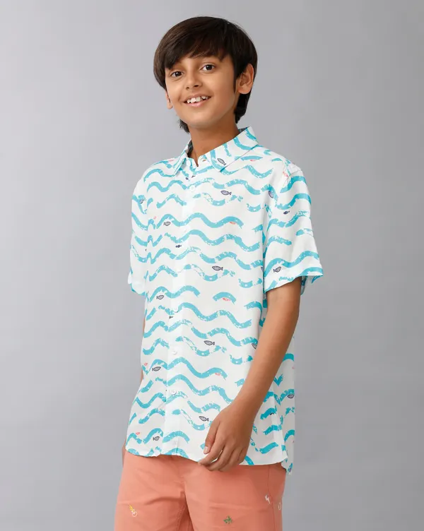 Girls_100%_Cotton_Yarn_Dyed_Stripe_Na_Emb_On_Chest_No_Bell_Sleeves_Tops