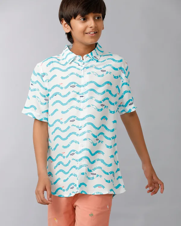 Girls_100%_Cotton_Yarn_Dyed_Stripe_Na_Emb_On_Chest_No_Bell_Sleeves_Tops